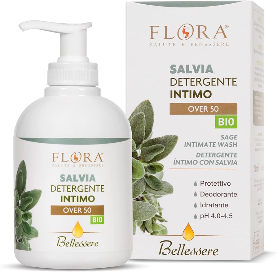Gel higiene íntima Salvia +50 años FLORA